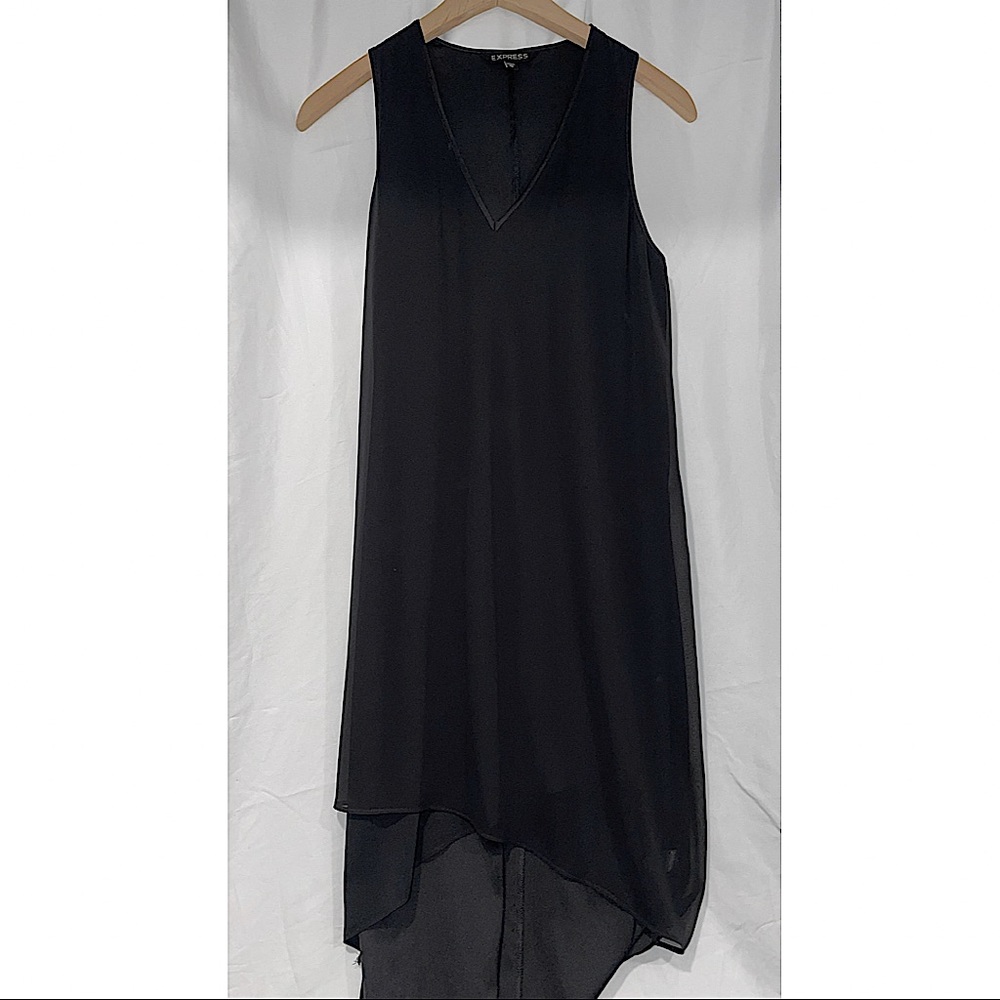Black Express asymmetrical dress